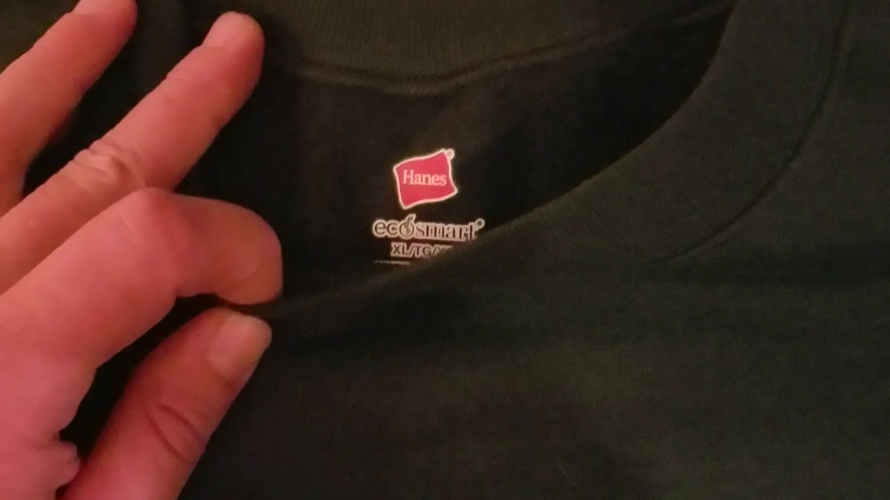 brown hanes crewneck