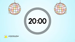 Disco Timer – 20 Minutes Countdown Timer With Music | Fun Classroom Timer