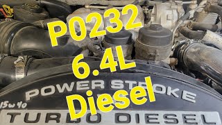 Famous No Crank Ford 2009' F350 6.4l P0232 Profile