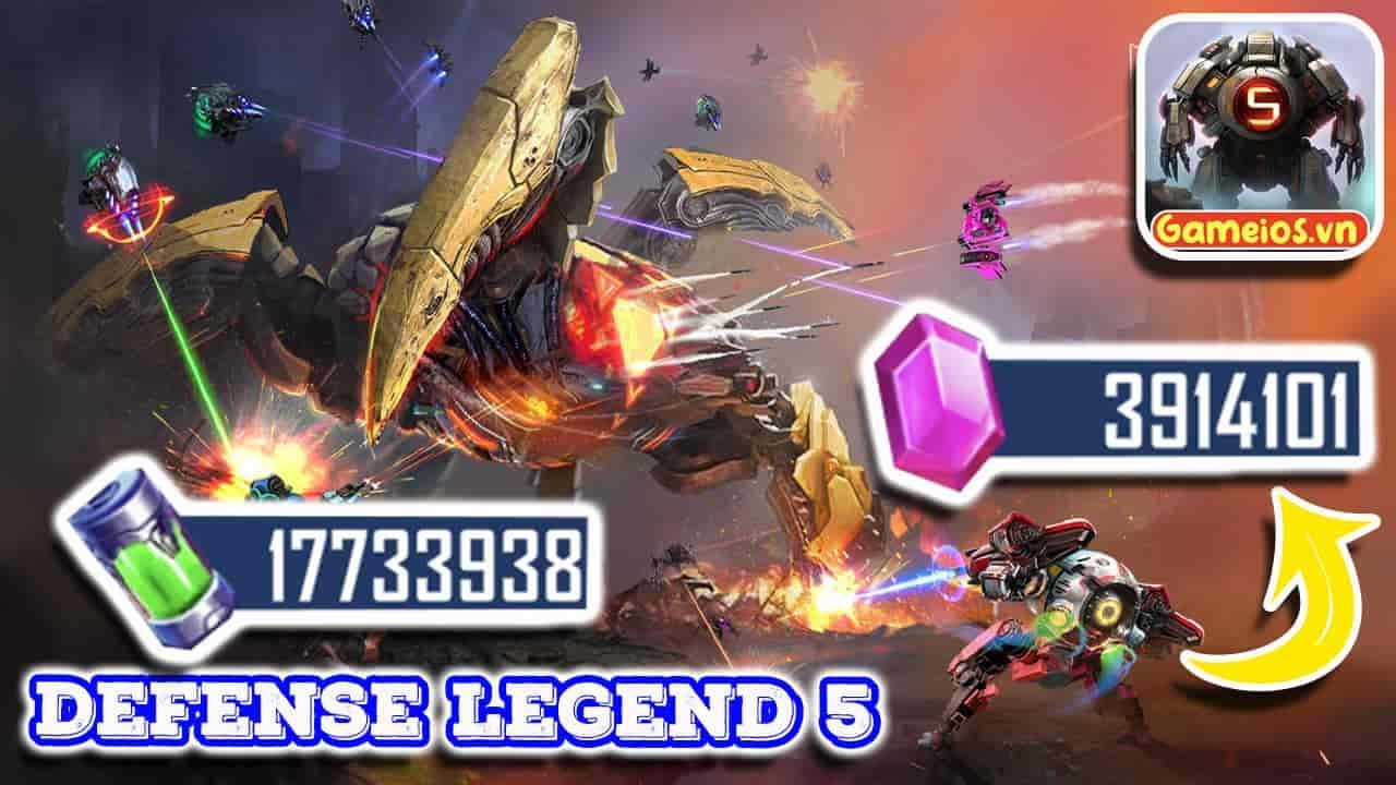 Hướng dẫn MOD Defense Legend 5 Survivor TD