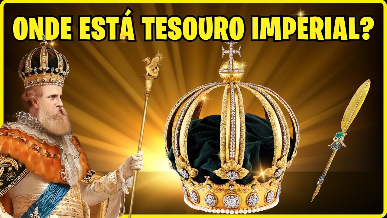 👑As Relíquias do Brasil Imperial Que Você Não Conhece!