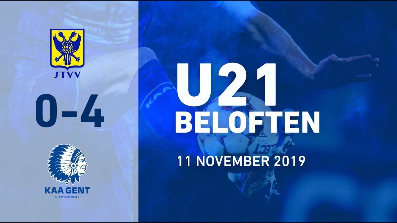 U21 Stvv U21 Kaa Gent 0 4 19 Youtube