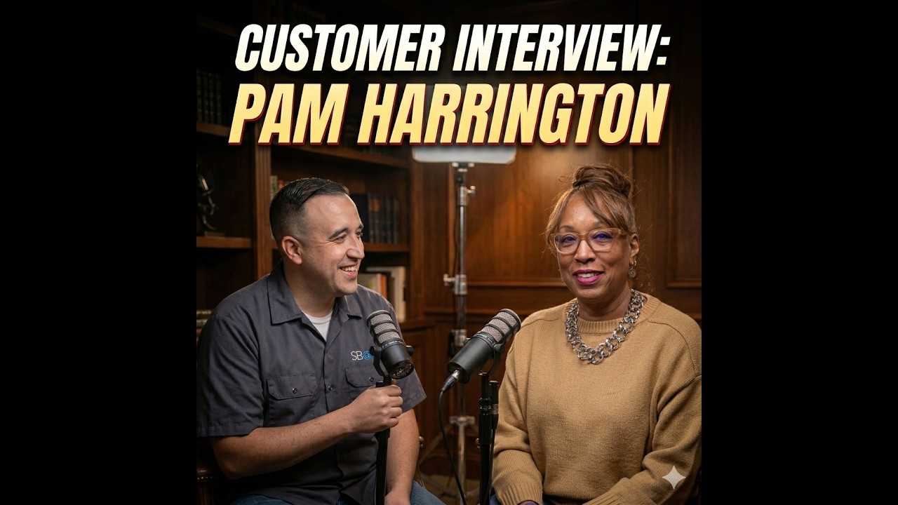 Pam Harrington's SB Comm Experience | Client Testimonial