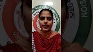 Female candidate successfully placed in "TRIDENT"