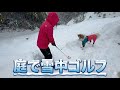 愛犬をキャディにしようとした結果😂