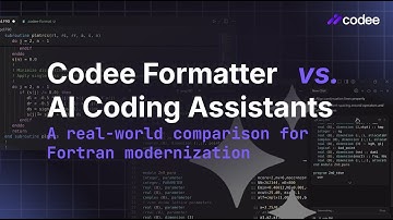 Codee Formatter vs. AI Coding Assistants: A Focus on Fortran Modernization