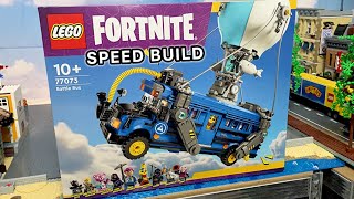 Lego Fortnite Battle Bus - Speed Build