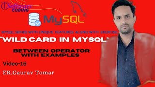 Video-16|MySql BETWEEN Operator, How to use BETWEEN  Operator the In MySQL|Gaurav Tomar