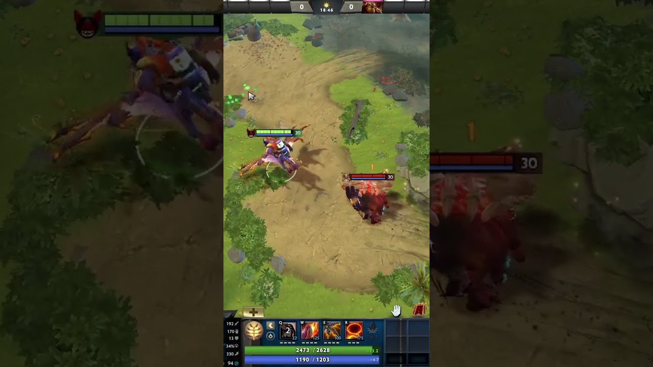 make sure to use this setting when playing batrider! 