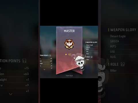 CS RANK এ 97 STAR ☠️🗿#shorts #freefire #shortsfeed