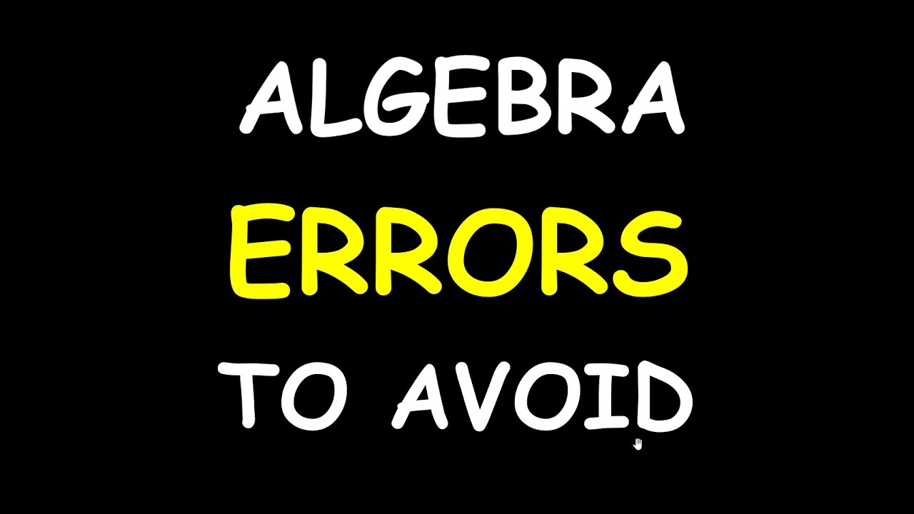 Algebra Very Common Error-Dangerous Error #shorts