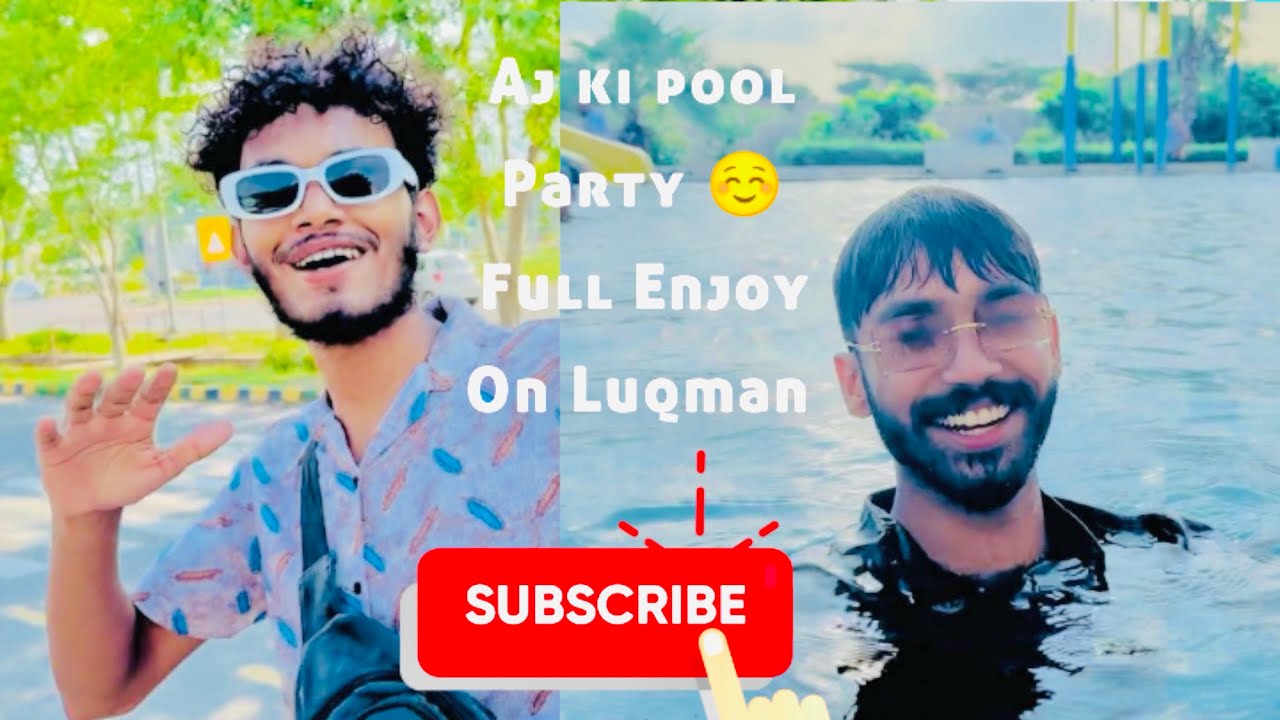 Aj ki Pool Party Full 😉Enjoy On Luqman Twixter Rajpoot Farm House Pool ...