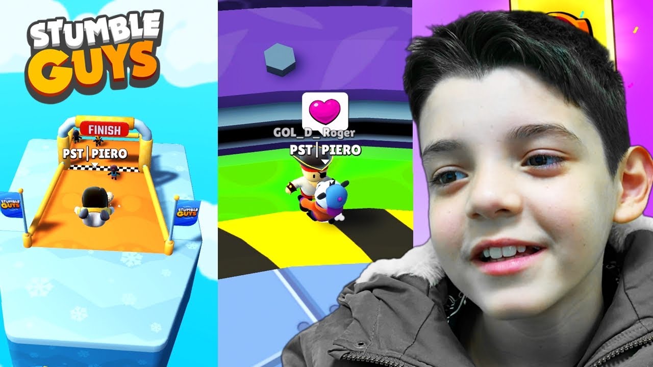 TODAS AS JOGADAS no STUMBLE GUYS QUE EU SEI!!! GANHEI MUITA COROA | Piero Start Games