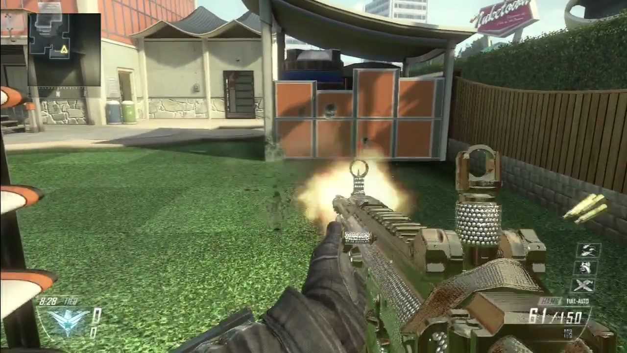 Call of Duty Black Ops 2 Diamond light machine guns