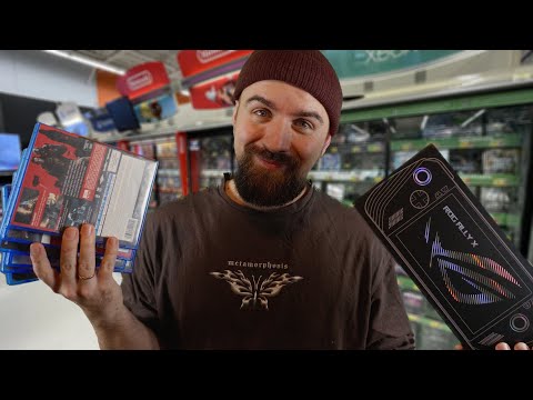 ASMR Game Store Roleplay 🎮 inkl. meiner Steam Bibliothek