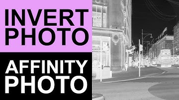 Invert Image In Affinity Photo | How To | Procedural Texture Filter | Graphicxtras