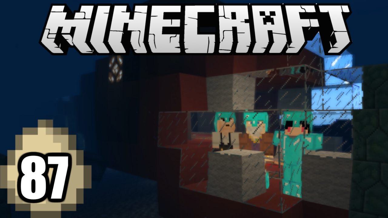 Minecraft Survival Indonesia - Kereta Dunia Air! (87 