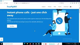 How to use Free Fly 881 App || how to use free fly 881 for international call || screenshot 3