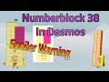 Numberblock 38 in Desmos Graphing Calculator, Series 9 Character in Desmos (Spoiler Warning)