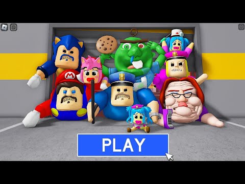NEW UPDATE! MARIO BARRYS FAMILY NEEDS HELP! FULL GAME #obby #Roblox