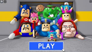 NEW UPDATE! MARIO BARRY'S FAMILY NEEDS HELP! FULL GAME #obby #Roblox
