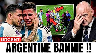 FIFA in shock: Argentine players SUSPENDED after the World Cup final