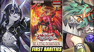 Yu-Gi-Oh Blazing Dominion First Rarities