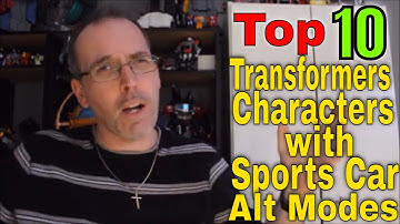 GotBot Counts Down: The Top 10 Trannsformers Characters with Sports Car Alt Modes