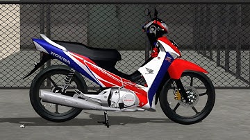Honda Supra X 125 HRC|GTA SA