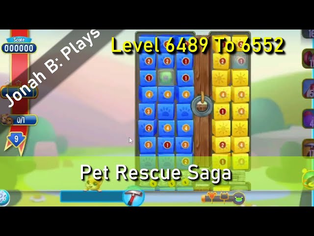 Pet Rescue Saga Level 6489 To 6552 - YouTube