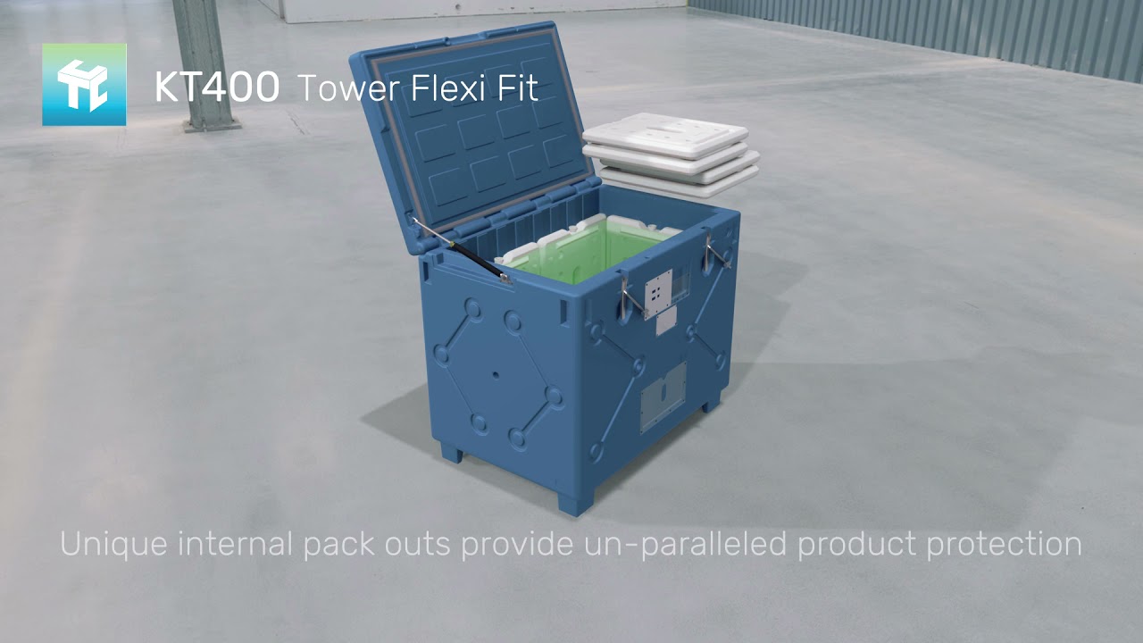 KT400 flexi fit container | Tower Cold Chain