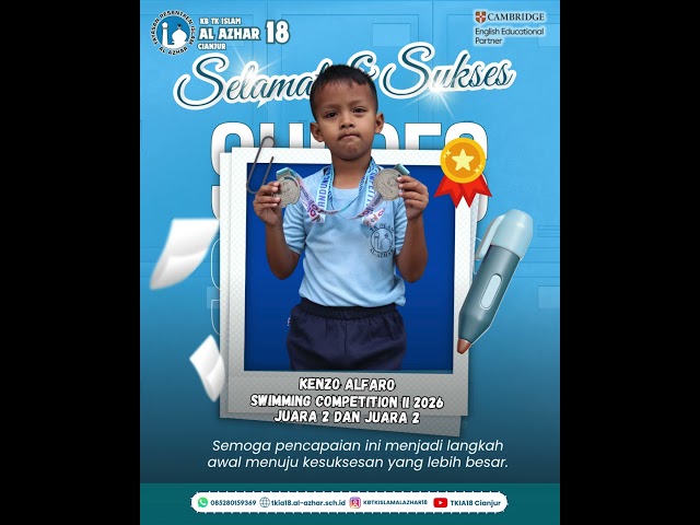 Prestasi Swimming Competition II 2026 dan Lomba Mewarnai Menata