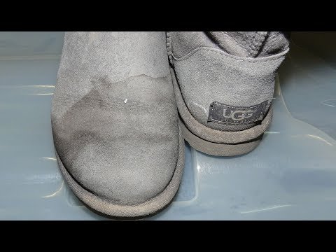 🚩 UGG как убрать разводы