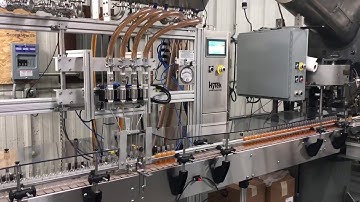 HyTek Automation Solutions - 4 Head Time Vs Pressure Filler
