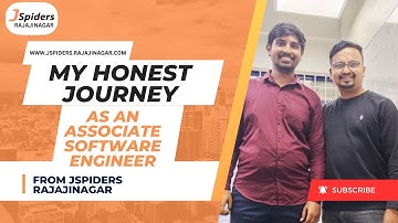MY JOURNEY AS AN ASSOCIATE SOFTWARE ENGINEER FROM JSPIDERS RAJAJINAGAR