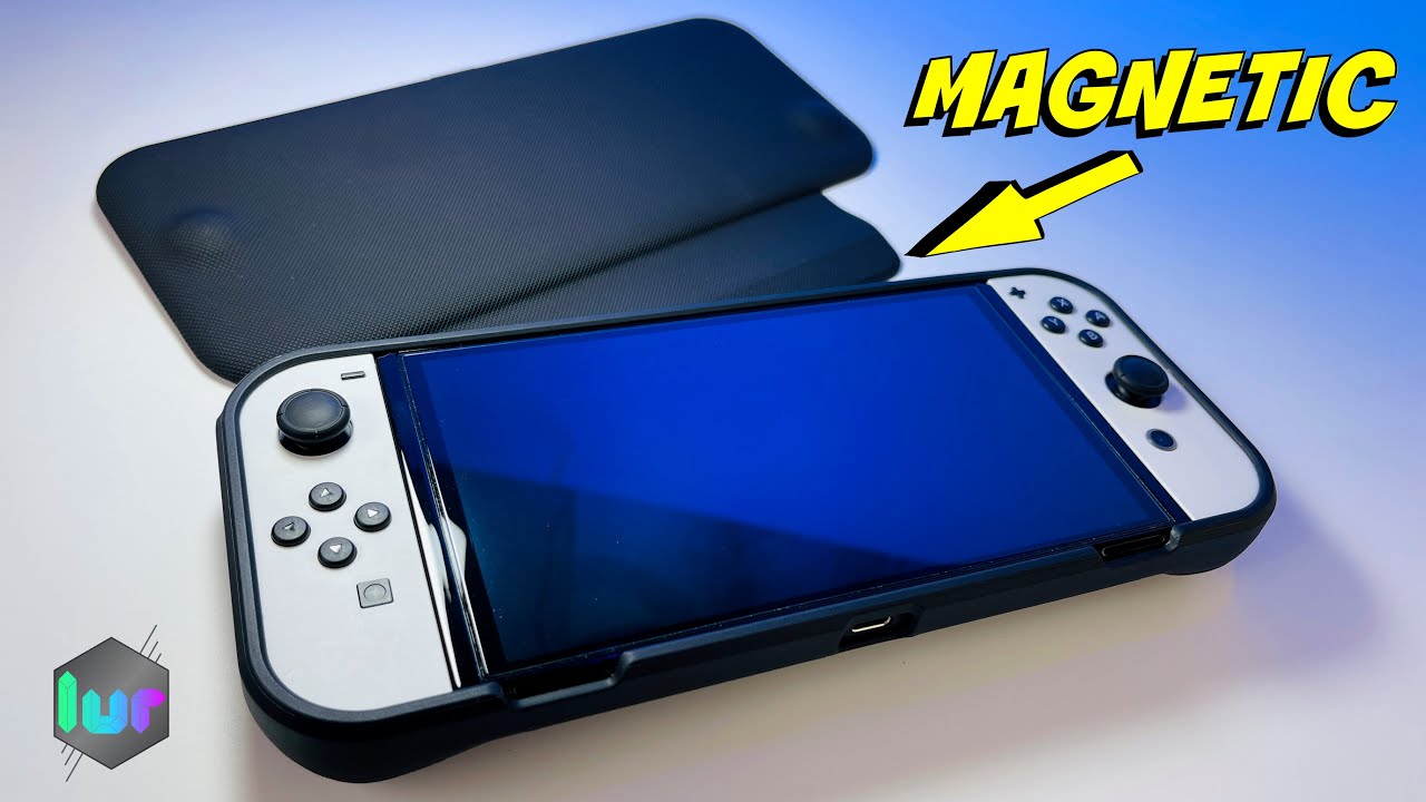 Nintendo Oled Switch Magentic Pro Case flip cover - YouTube