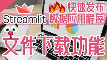 Streamlit 中文入门教学 - 文件下载功能