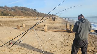 Suffolk Beach Fishing, Tramps Alley, Corton