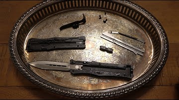 OTF Destruction Aftermath & A Quick Explanation How OTF Knives Work...Let