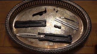 OTF Destruction Aftermath & A Quick Explanation How OTF Knives Work...Let's Take A Look Inside...