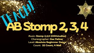 AB Stomp 2, 3, 4 - Line Dance Teach/Tutorial