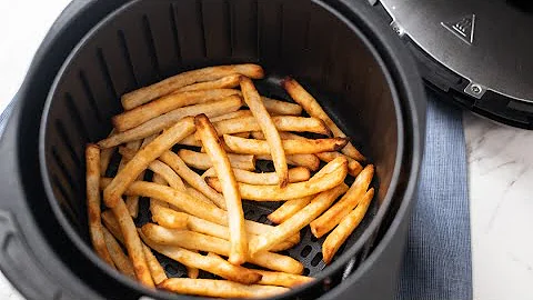 Air Fryer Frozen French Fries with Time & Temp.