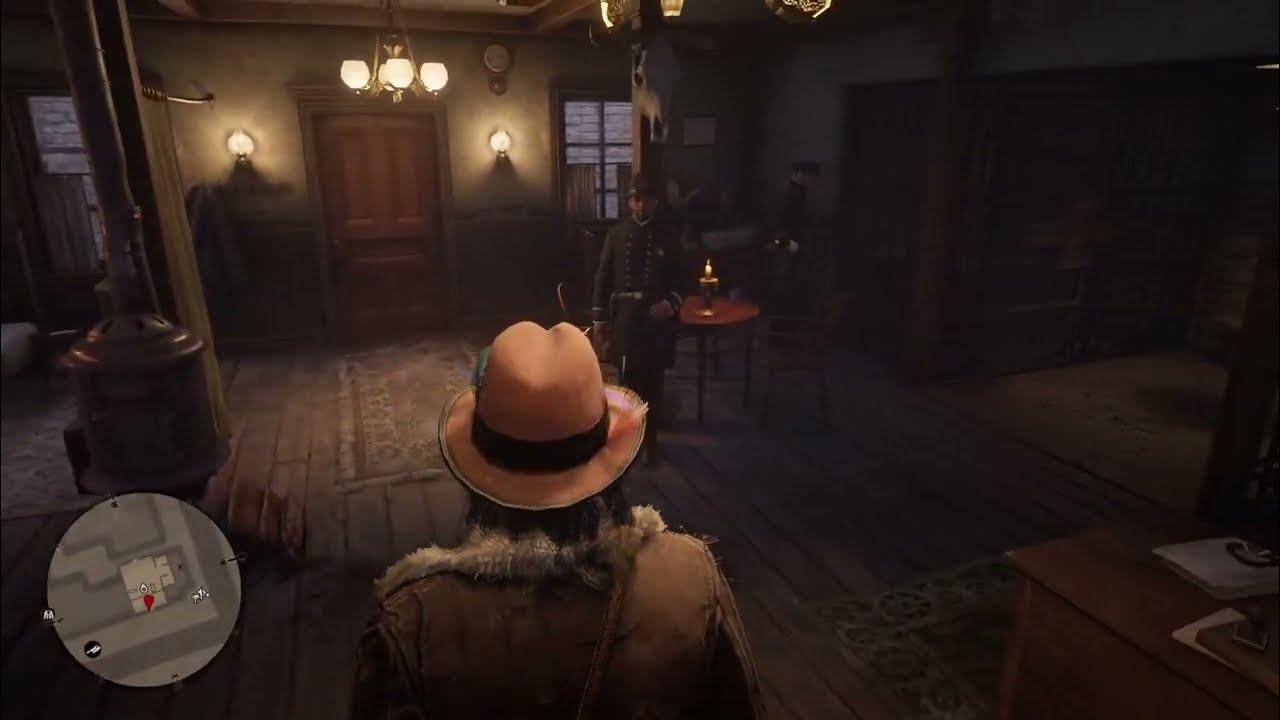 RDR2 blackwater police station sheriff office location YouTube