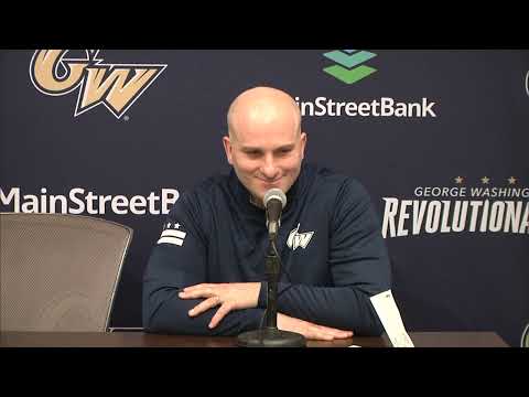 GW MBB vs. Richmond Post Game Press Conference (2/17/24)