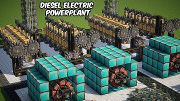 Diesel Engine Power Plant - Create : Diesel Generators Mod