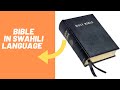 The Holy Bible In Swahili Language Psalms 1 23 