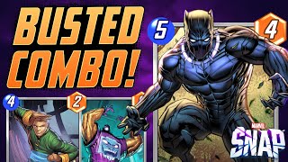 NEW CARD!! Insane BLACK PANTHER combo deck!