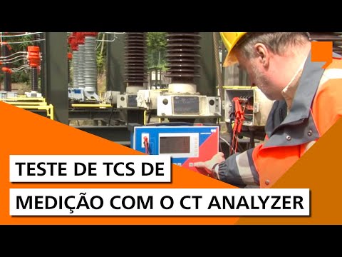 Teste de TCs de medição com o CT Analyzer