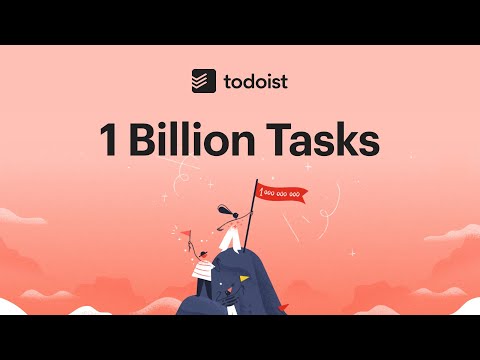 Todoist celebrates 1 billion tasks
