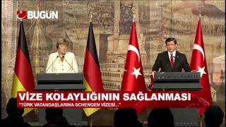Merkel Türki̇yeni̇n Ab Üyeli̇ği̇ni̇n Ucu Açik